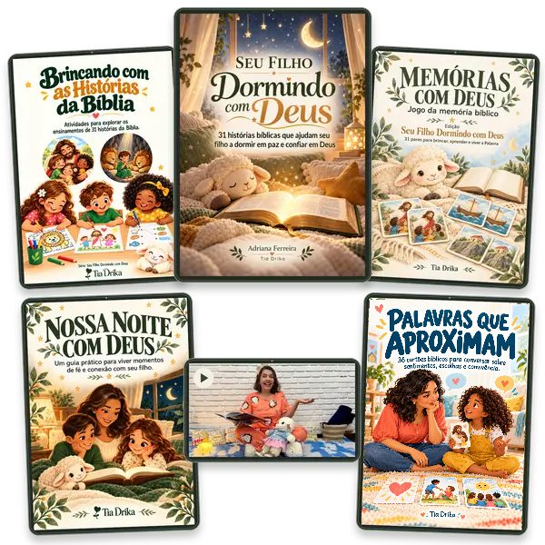 Composição do kit digital Seu Filho Dormindo com Deus